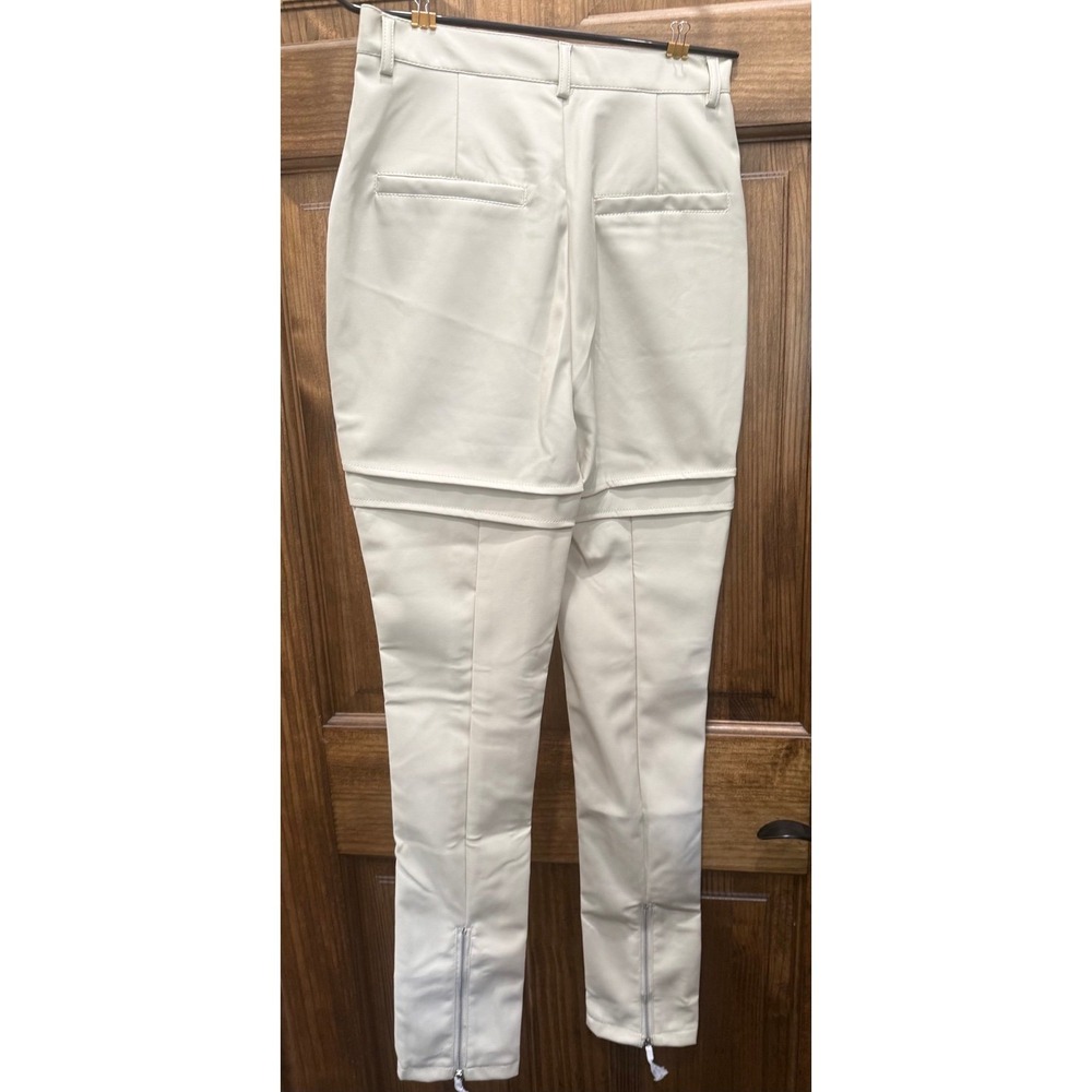 NWT PrettyLittleThing Faux Leather Pant - Picture 3 of 5